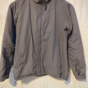 Cabela's Women's Outerwear Tan Zipper Jacket Size Medium